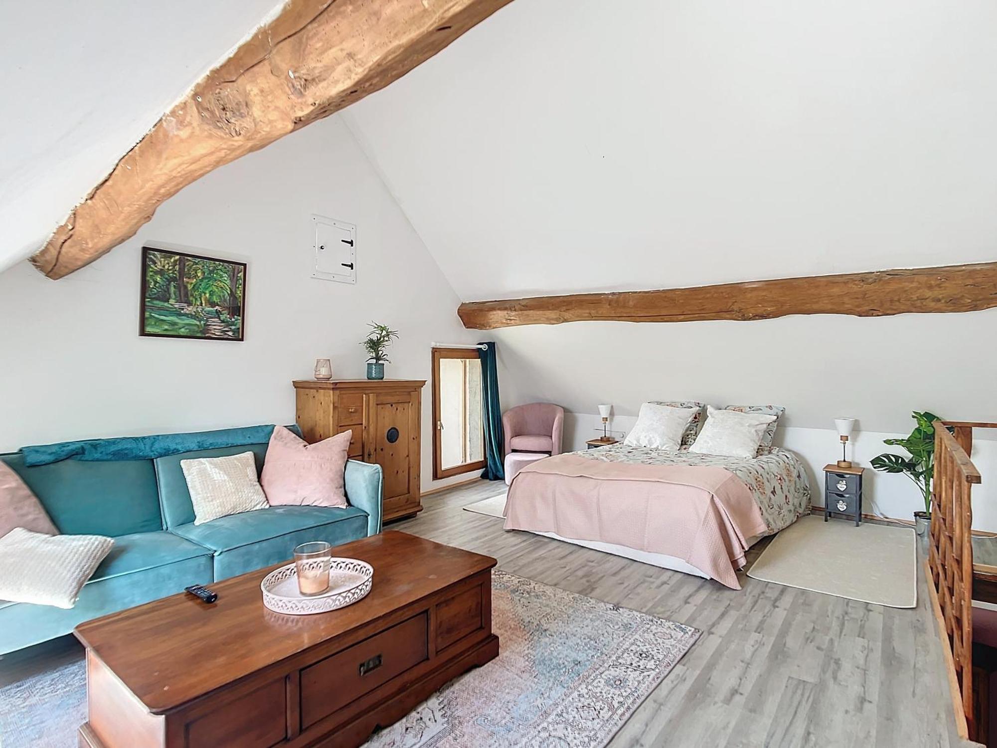 Charmante Maison Joux-la-Ville Extérieur photo